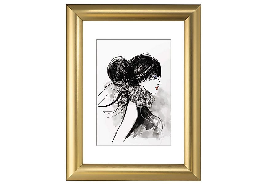 Hama Bilderrahmen Bilder-Rahmen Sofia 40x50 cm Foto-Rahmen Gold, für 1 Bild günstig online kaufen