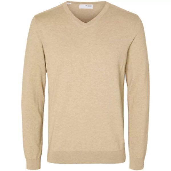 Selected  Sweatshirt Berg Pullover V-Neck Kelp günstig online kaufen