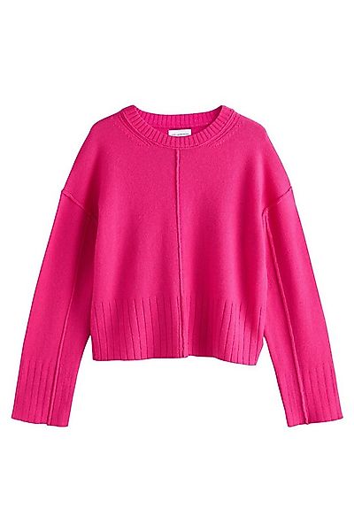 Next Rundhalspullover N. Premium Rundhalspullover aus 100 % Lambswool (1-tl günstig online kaufen