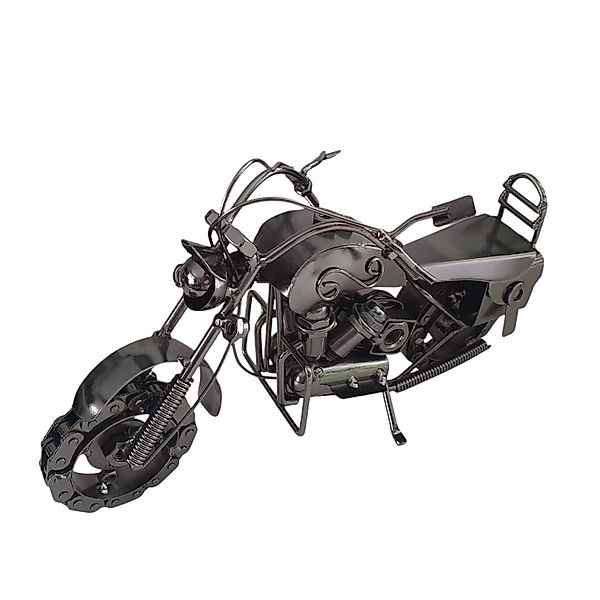 Aspinaworld Dekofigur Metall Motorrad Figur 25 günstig online kaufen