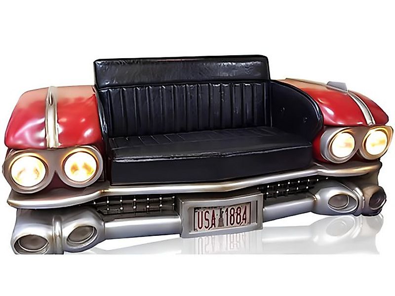 Xlmoebel Sofa Ledersofa Auto-Halbsofa Ratro Cinema Couch Polstergarnitur Co günstig online kaufen