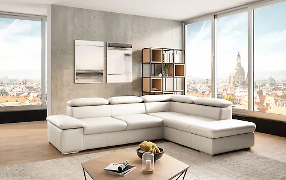 sit&more Ecksofa »Valentine L-Form, B: 272 cm« mit Arm- & Kopfteilverstellu günstig online kaufen