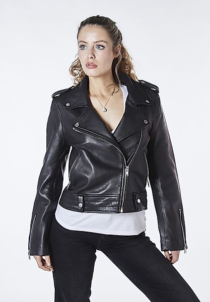 Bolongaro Trevor Lederjacke Ria Biker Biker, günstig online kaufen