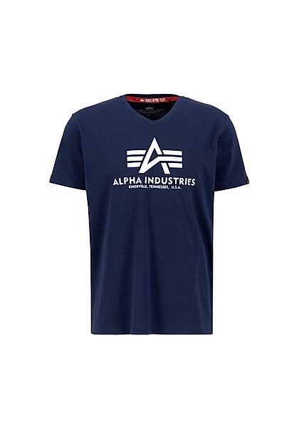 Alpha Industries T-Shirt "Basic T-Shirt BL V-Neck" günstig online kaufen