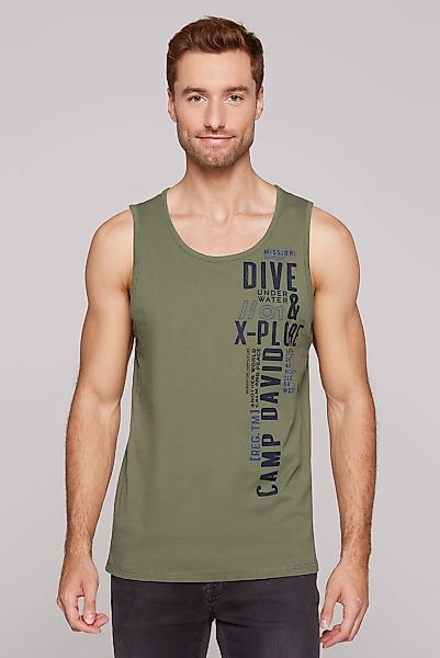 CAMP DAVID Tanktop, aus Baumwolle günstig online kaufen