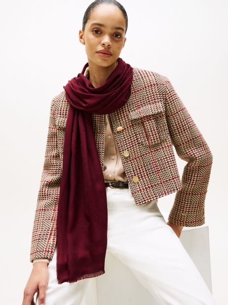 Tommy Hilfiger Schal TH MONOGRAM, mit günstig online kaufen
