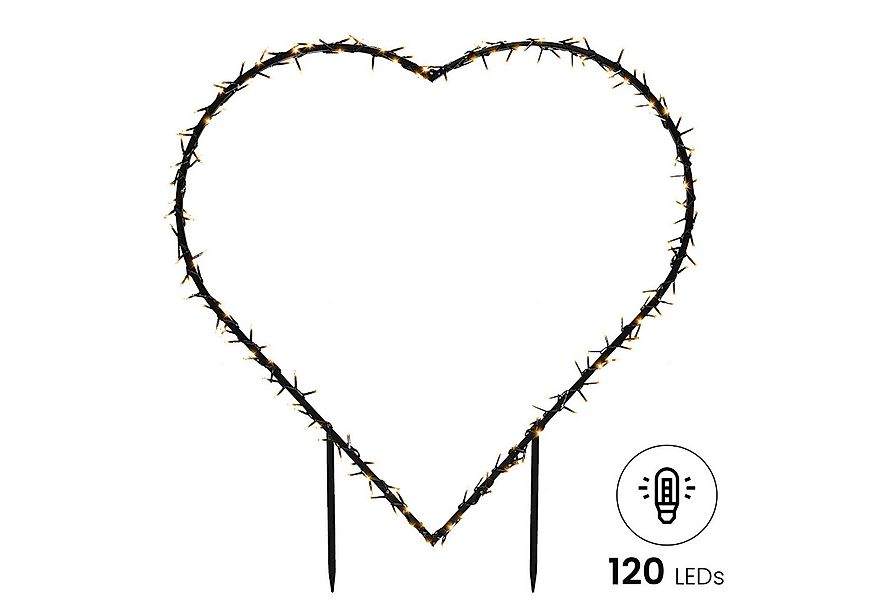 Gartenpirat LED Dekoobjekt Weihnachtsfigur Herz Weihnachtsbeleuchtung für a günstig online kaufen