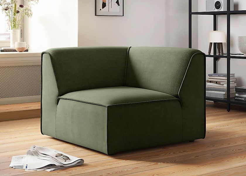 RAUM.ID Sofa-Eckelement "Merid, Sofaelement, Maße B/T/H: 97/97/46 cm", als günstig online kaufen