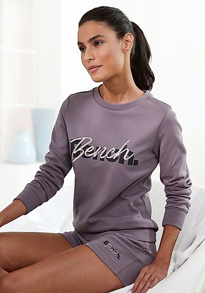 Bench. Loungewear Sweatshirt, mit Logodruck und Stickerei, Loungeanzug günstig online kaufen
