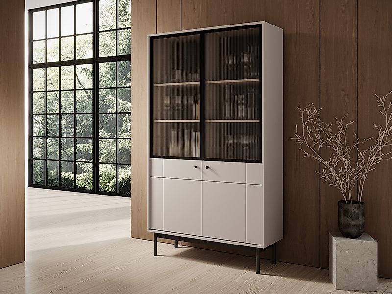 MOEBLO Vitrine Ismene - WT104 (Schrank günstig online kaufen