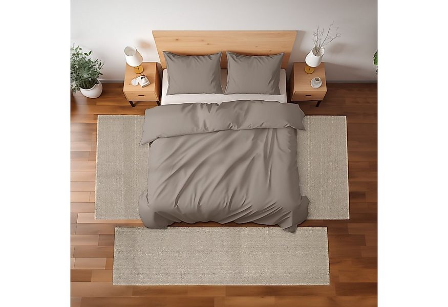 Carpettex Kurzflor-Bettumrandung Bordüre Design, Höhe 7 mm, (Bett-Set, 3-tl günstig online kaufen
