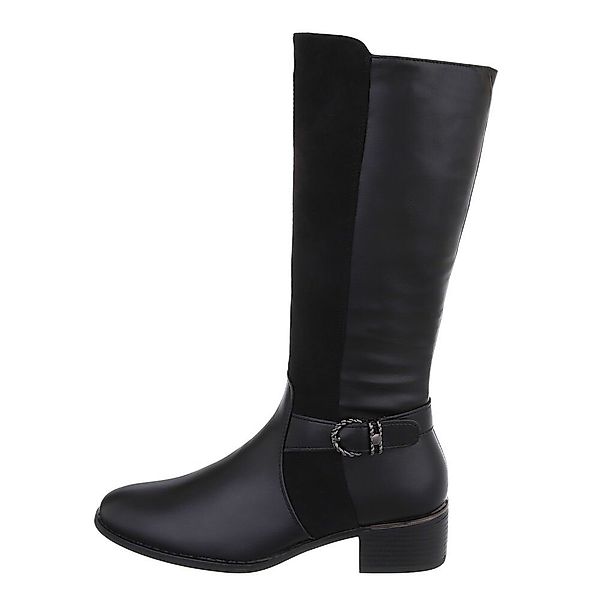 Ital-Design Damen Elegant Stiefel Blockabsatz Klassische günstig online kaufen