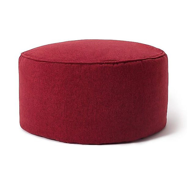 Lumaland Sitzsack Comfort Line Hocker 25x45cm, pflegeleicht Bodenkissen Bea günstig online kaufen