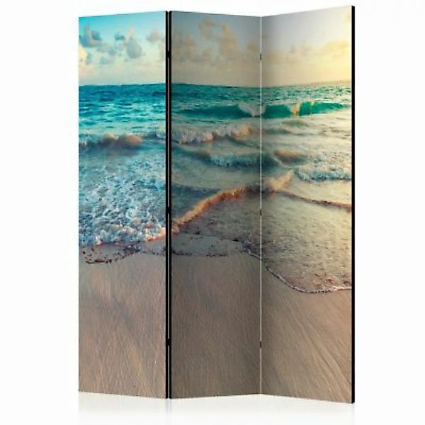 artgeist Paravent Beach in Punta Cana [Room Dividers] blau/beige Gr. 135 x günstig online kaufen