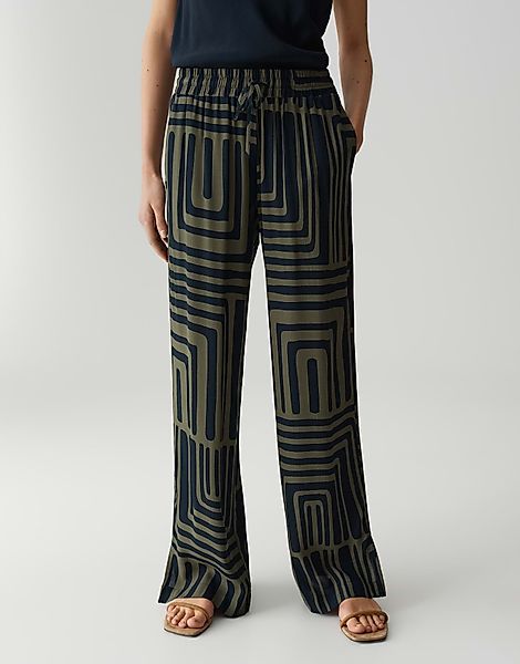 OPUS PANTS Stoffhose MALOTTA ABSTRACT mit günstig online kaufen