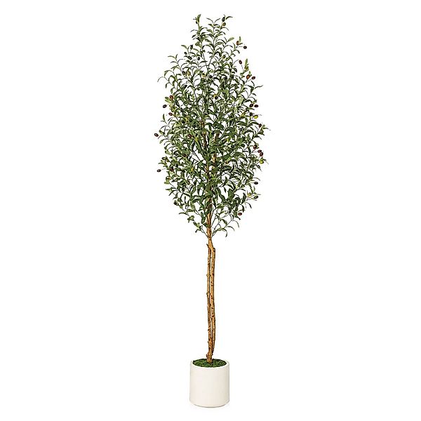 Kunstbaum Künstliche Olivenbäume für den Innenbereich, günstig online kaufen
