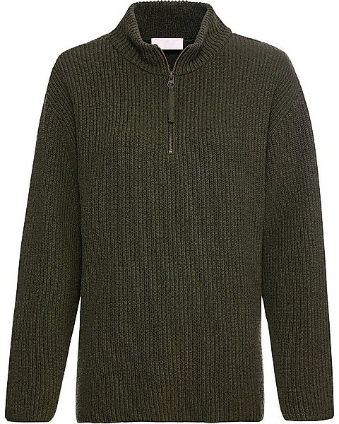Brigitte von Schönfels Strickpullover Troyer mit Zipper günstig online kaufen