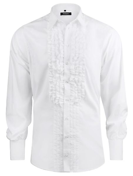 Huber Hemden Langarmhemd HU-0091 Rüschen im günstig online kaufen