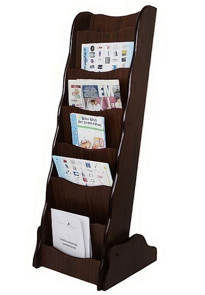Yudu Zeitungsständer Zeitungsständer Magazinständer Prospektständer mit 7 F günstig online kaufen