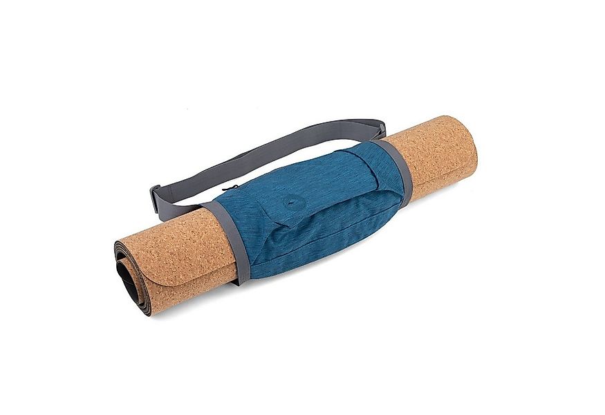 bodhi Yogatasche Yoga Tasche Roll n Go, dunkelblau meliert günstig online kaufen