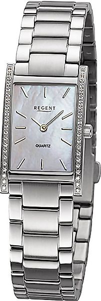 Regent Quarzuhr Regent Damenuhr Edelstahl-Armbanduhr, (Analoguhr), Damenuhr günstig online kaufen