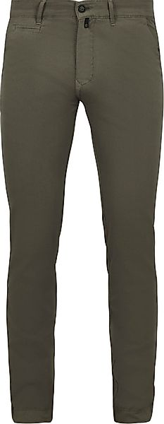 Pierre Cardin Chino Castres Olivgrün - Größe W 33 - L 32 günstig online kaufen