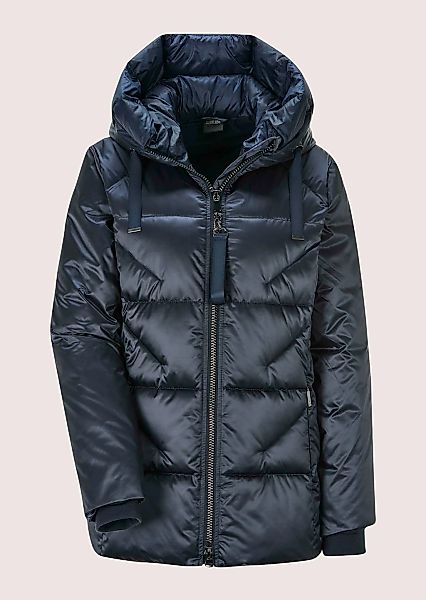 MADELEINE Steppjacke "Steppmantel Wattierte Outdoor-Jacke mit Kapuze, Stepp günstig online kaufen