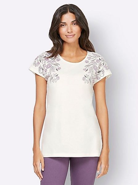 Sieh an! Trainingsshirt Longshirt Kurzarm günstig online kaufen