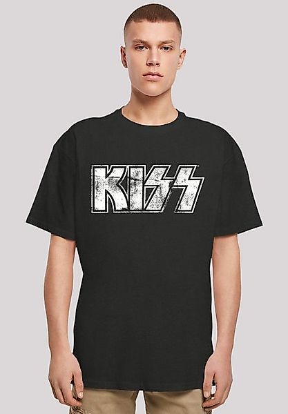 F4NT4STIC T-Shirt Kiss Rock Band Vintage Logo Premium Qualität, Musik, By R günstig online kaufen