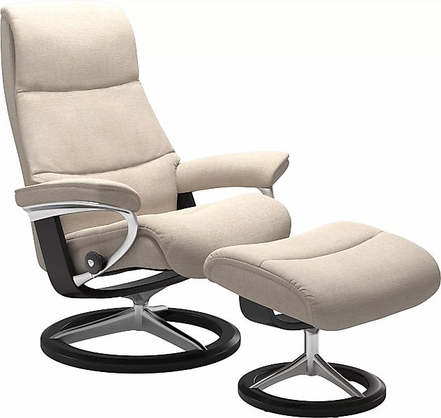 Stressless Relaxsessel "View", (Set, Relaxsessel mit Hocker), mit Signature günstig online kaufen