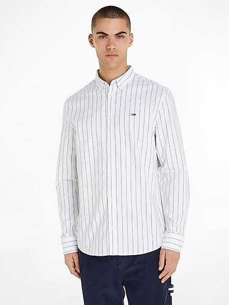 Tommy Jeans Langarmhemd "TJM CLASSIC OXFORD STRIPE SHIRT" günstig online kaufen