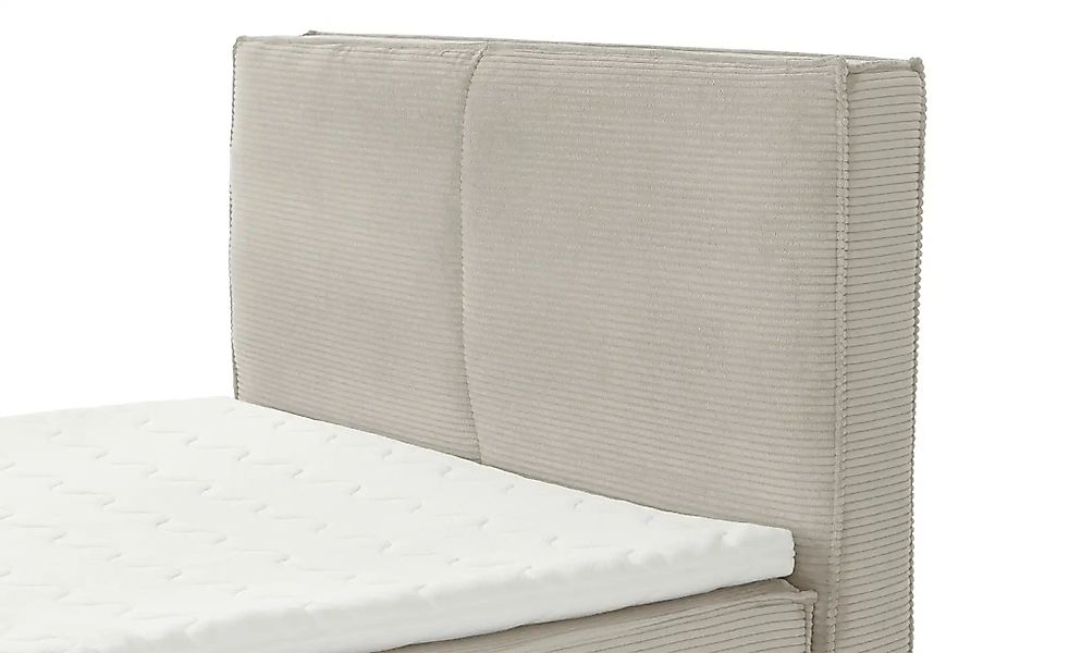 Boxi Boxspringbett mit trendigem Keder Boxi ¦ beige ¦ Maße (cm): B: 140 H: günstig online kaufen