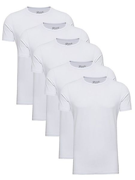 Yazubi T-Shirt 5-Pack Mythic Basic Tee Crew Neck (Set, 5er-Pack) modernes R günstig online kaufen