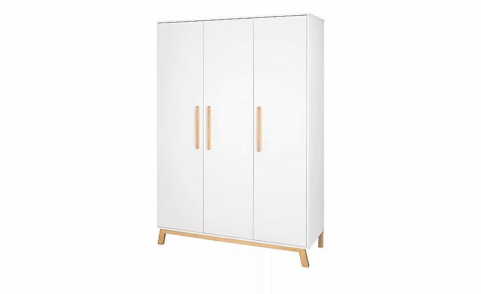 Kleiderschrank  Venice ¦ weiß ¦ Maße (cm): B: 135 H: 194 T: 53.0 Schränke > günstig online kaufen