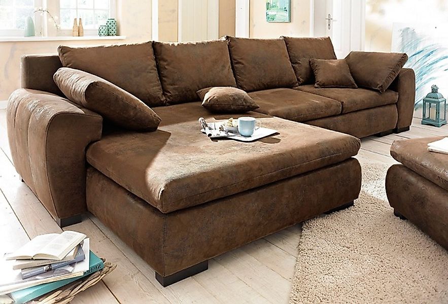 Home affaire Ecksofa »Cara Mia L-Form, B: 325 cm - OTTO. Verlässliche Quali günstig online kaufen