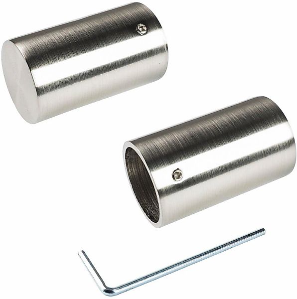 Liedeco Gardinenstangen-Endstück für Gardinenstange Ø 28 mm günstig online kaufen