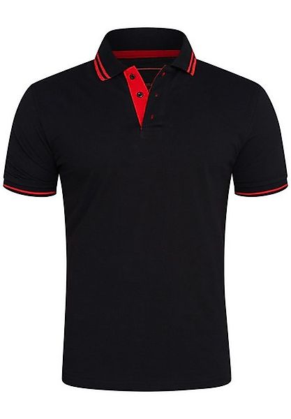 Rello & Reese Poloshirt RRCOLIMA Herren Kurzarm Polo-Hemd T-Shirt in Piqué- günstig online kaufen