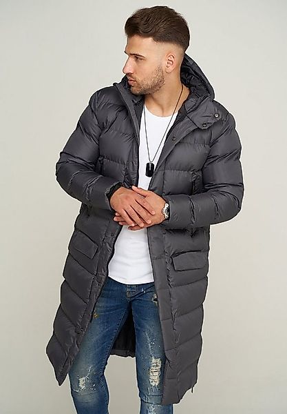 SOULSTAR Parka mit Kapuze als Winterjacke - Langer Steppmantel S2JURGA Herr günstig online kaufen