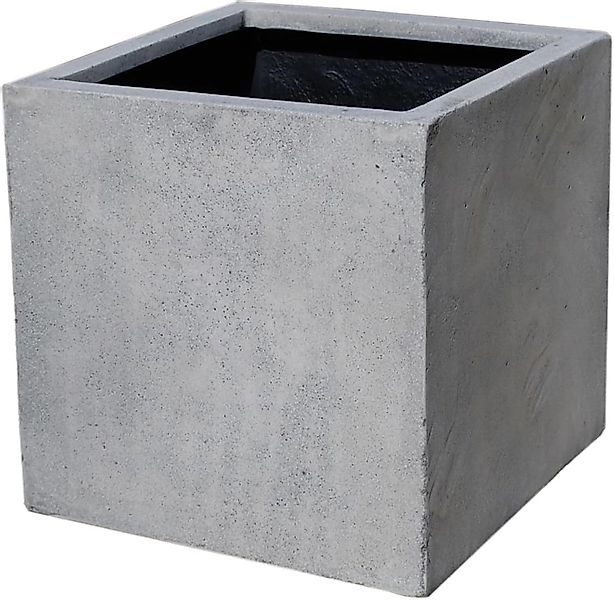 VIVANNO Pflanzkübel Fiberglas BLOCK Würfel - günstig online kaufen