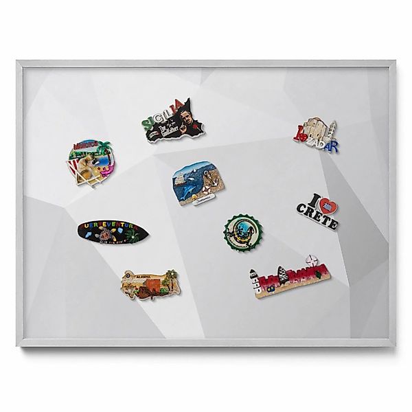 Tulup Magnettafel Magnetboard für die Wand mit Motiv 3D Geometrischer Hinte günstig online kaufen