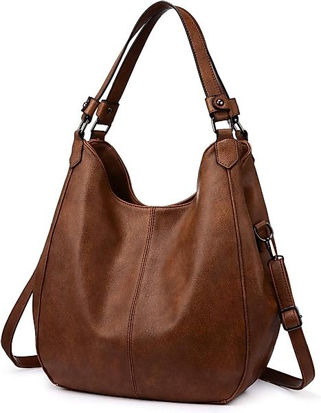 LuxusKollektion Shopper Damen Shopper Vintage Umhängetasche günstig online kaufen