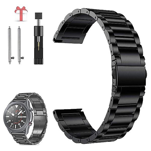 ZEUOPQ Uhrenarmband Uhrenarmband Edelstahl Uhrenarmband 22mm günstig online kaufen