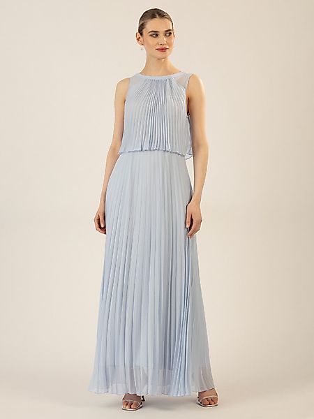 Apart Abendkleid mit lose fallendem Sonnenplissee günstig online kaufen