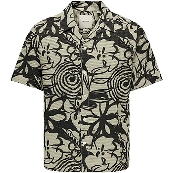 Only & Sons   Kurzarm Hemdbluse Hemd Savier Kurzarmhemd günstig online kaufen