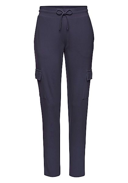 LASCANA Cargohose in weich fließendem Material, Loungewear günstig online kaufen
