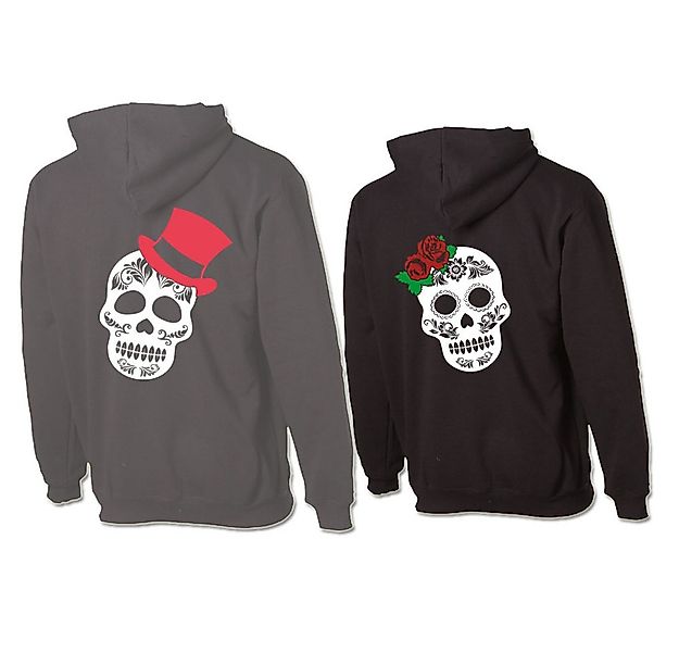 G-graphics Hoodie Sugar Skull – He & She (Partner- / Paar-Set, Einzelteile günstig online kaufen