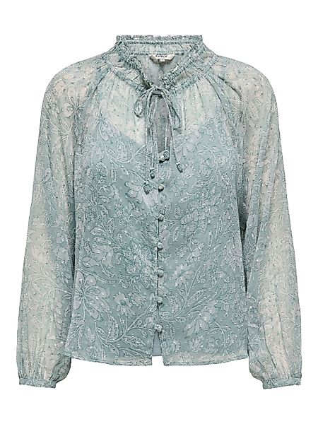 ONLY Chiffonbluse ONLELIZA LIFE LS V-NECK günstig online kaufen