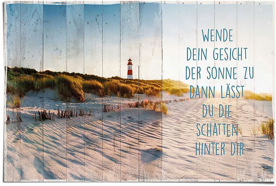 Reinders Poster "Sonne am Strand" 1 Stk. tlg. günstig online kaufen