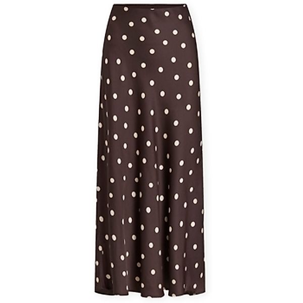 Vila  Röcke Noos Elette Skirt - Coffee Bean/Sandshell günstig online kaufen