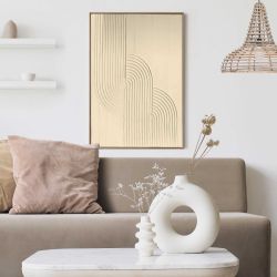 Reinders! Wandbild Knot - sand, Wohnzimmer günstig online kaufen